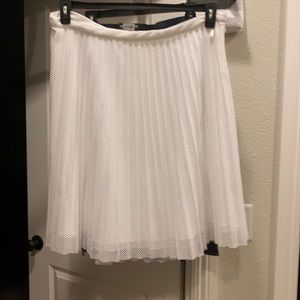 Calvin Klein mesh overlay Skirt